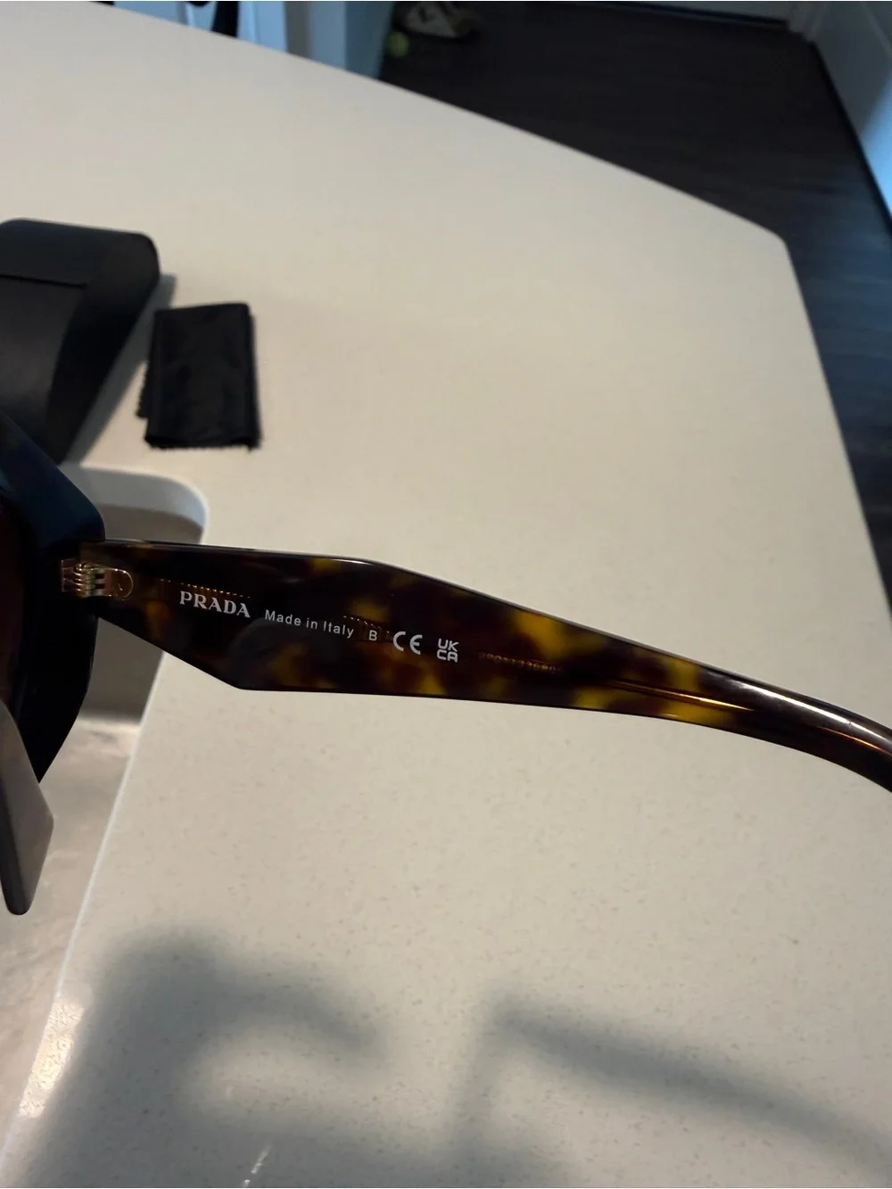 Prada Tortoiseshell Women's Sunglasses - Brown Lenses